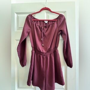 Bar 3 Purple Romper size S
